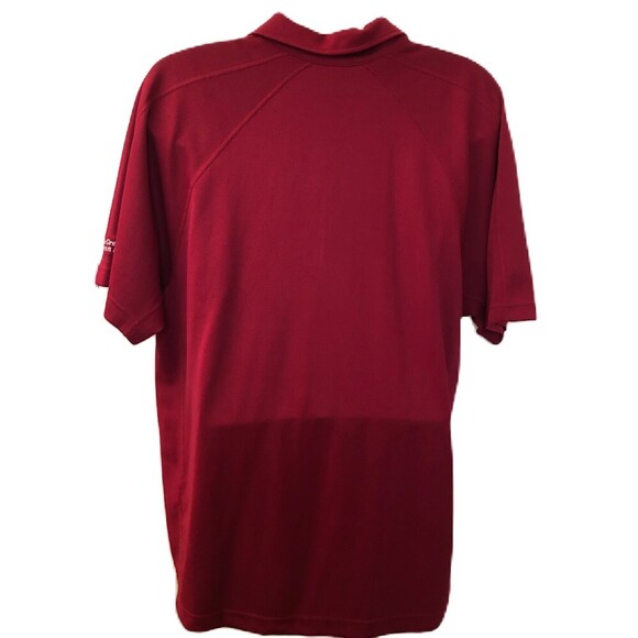 Vintage Budweiser Bud No 9 NASCAR Motorsports Men's Red Polo Shirt Size XL - Picture 2 of 8